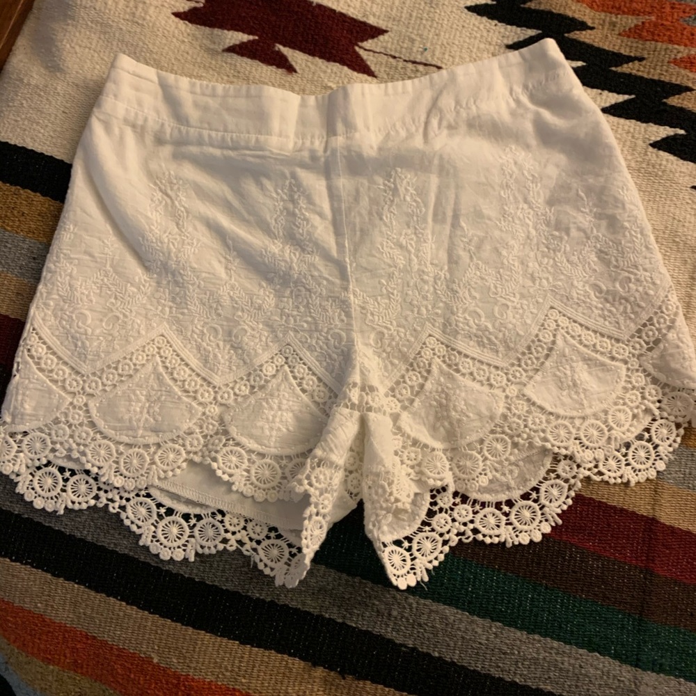 Crochet shorts